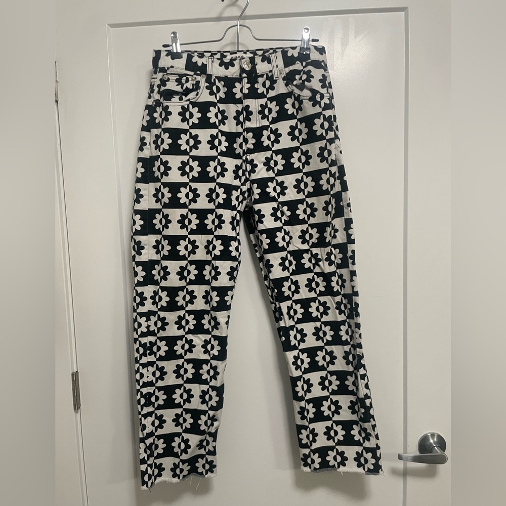 Patterned Jeans
